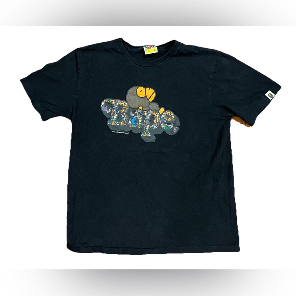 A Bathing Ape Bape Baby Milo T-Shirt Shirt Adult Womens‎ XL
